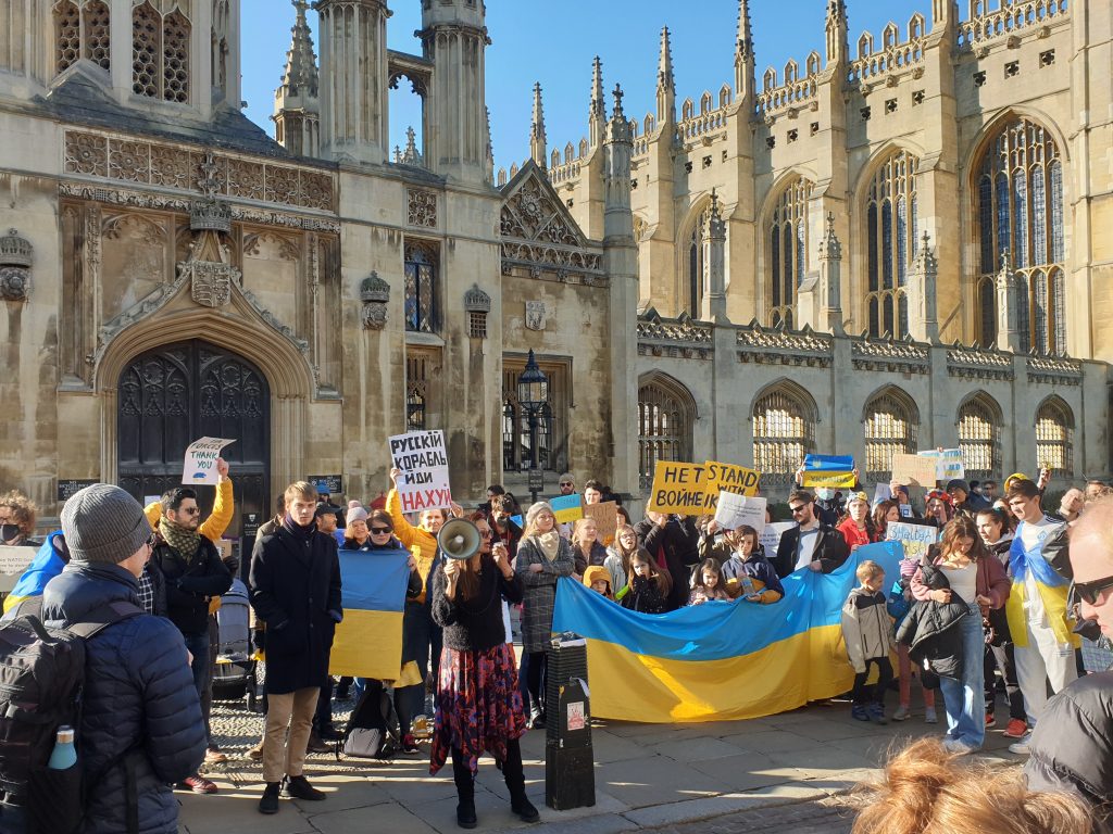 Cambridge March of Solidarity with Ukraine - Saturday 5th March, 2 PM ...